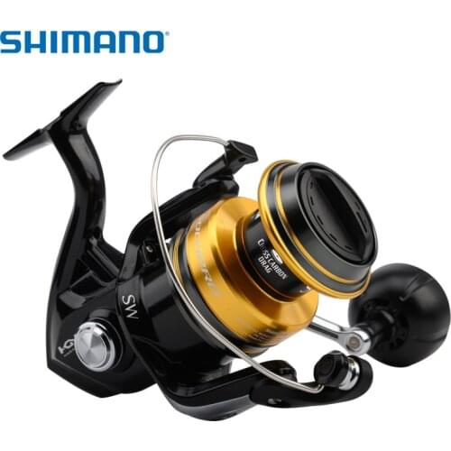 SHIMANO SOCORRO SW 5000 6000 8000 10000 4+1BB 10-12 (KG) Drag HAGANE X-SHIP Metal Spool Big Game Saltwater Spinning Fishing Reel