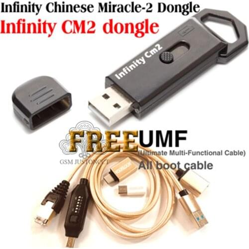 100% original infinity CM2 BOX Dongle + UMF All boot cable for GSM and CDMA,Remove/unlock/network/clear/read user phone