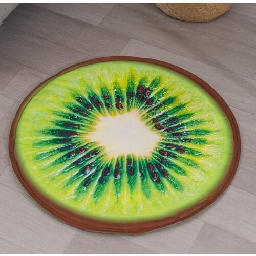 Pet Pad Summer Cooling Mat Dog Beds Mats fruit color Pet Ice Pad Cool Cold Silk Moisture-Proof Cooler Mattress Cushion Puppy bed