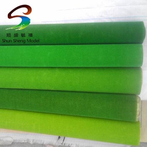 Grass mat in the green model, construction model materials, grass mat