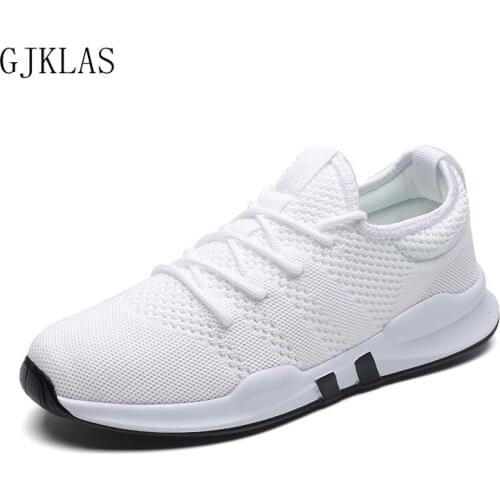 Summer Mesh Breathable Shoes Men Sneakers Black White Gray Boys Casual Shoes Fashion Sports Shoes for Men Light Sneakers Outdoor