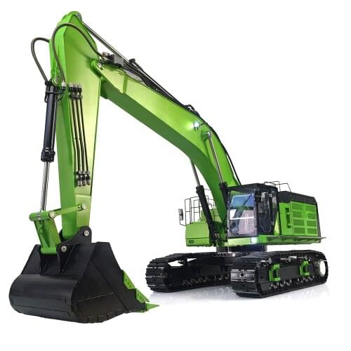 LESU 1/14 Carter CAT 374F Hydraulic Metal RC Excavator Truck Model Painted with Radiator Sprocket THZH1190