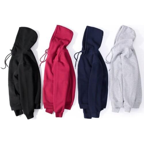 Fashion Hoodie Fall/Winter 2021 Mens Casual Pullover Hoodie Sweatshirt Mens Solid Color Hoodie Sweatshirt Harajuku Men S-3XL