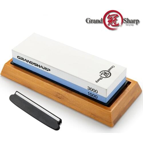 Professional Double-sided Knife Sharpener Base Angle Guide Sets Whetstone Sharpening Grinding Stone Water Stone Kitchen Tool