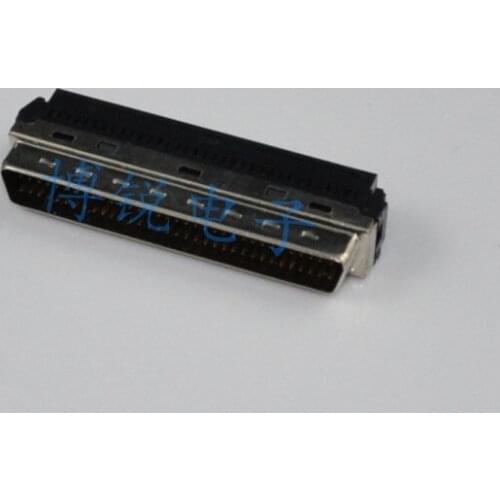 SCSI connector 68PIN male needle punctured