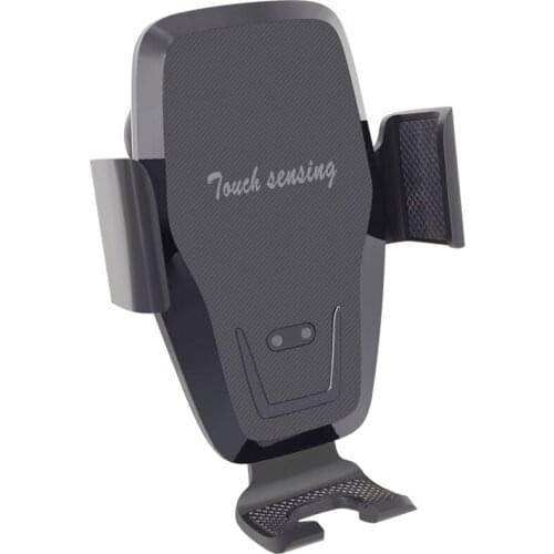 Touch sensitive intelligent automatic clamping open mobile phone bracket 360 degree free adjustment car mobile phone bracket