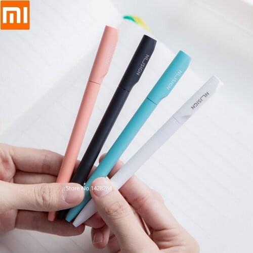 Youpin High quality 0.5mm Gel Pens For School Office Supplies Rotating durable Refill Cute Comfortable pen