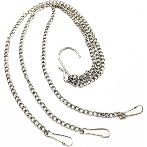 46 cm With Hooks Flower Pot Garden Plant Easy Installation Outdoor Replacement Holder Durable Hanging Basket Chain Iron