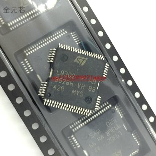 5PCS IC L9302-AD L9302AD L9302 LQFP64 9302 HQFP-64 Chipset Car Automotive chip Quality assurance Ignition fuel chips auto Chips