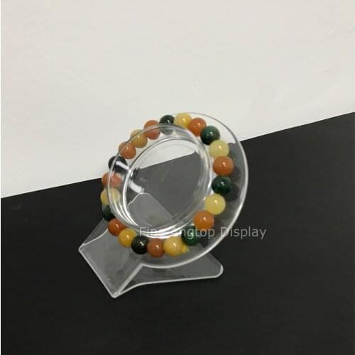 5pcs/Lot Transparent Plastic Bracelet Display Holder Rack Store Shop Show Stand