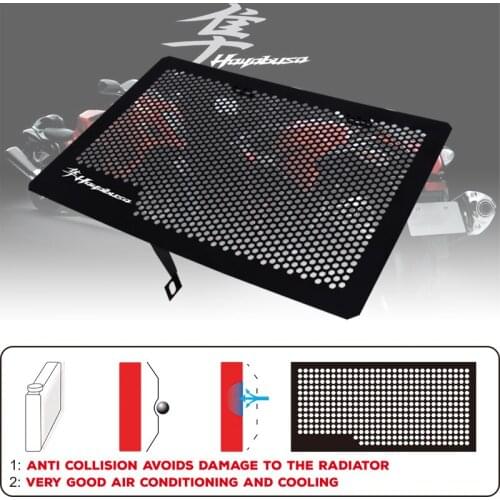 Motorcycle accessories Engine Radiator Bezel Grille Protector Grill Guard Cover For Suzuki hayabusa GSX-R 1300 2008-2017