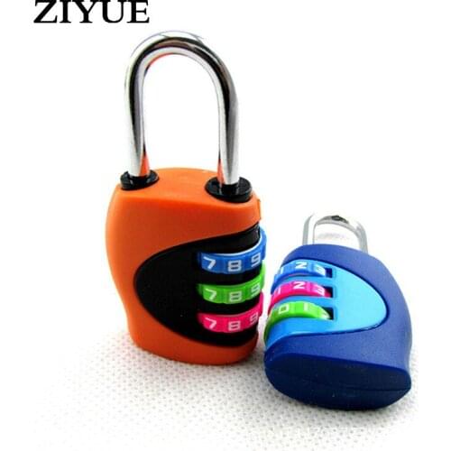 Free Shipping Zinc Alloy Outdoor Travel Luggage Box Backpack Gym Locker Cabinet Drawer Toolbox Small Password Lock Padlock