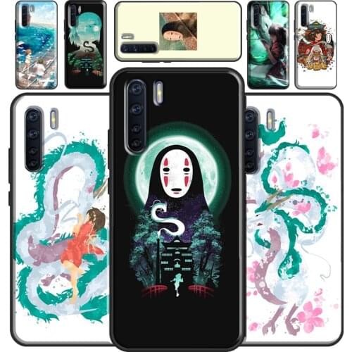 Spirited Away Anime Case For OPPO Reno2 Z Find X3 Pro A3S A5S A15 A52 A72 A83 A91 A93 A5 A9 A31 A53 2020 Cover