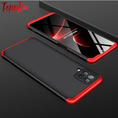 For Samsung galaxy M32 A22 5G Case 360 Full Protection Matte Hard PC Back Protective Phone Cover For A22 4G