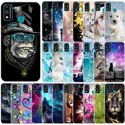 Phone Case For Huawei Honor 9X Lite 9XLite Case Back Cover Coque Funda Shell Soft TPU Cute Cartoon Phone Bag Bumper Protective