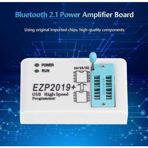 EZP2019+ High Speed USB SPI Programmer Set with 2 Adapters Support 24 25 93 EEPROM 25 Flash BIOS Chip