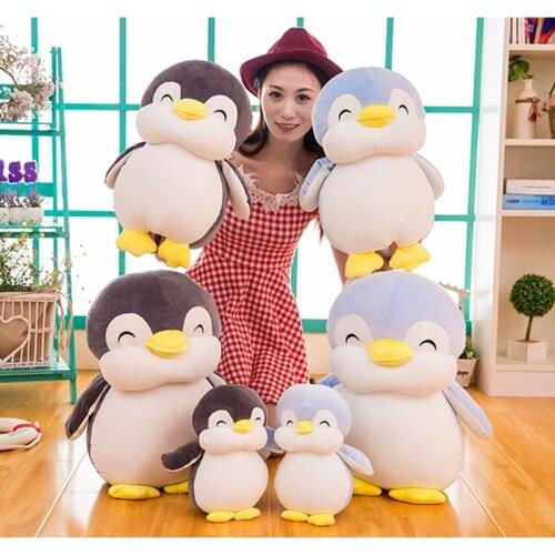 45/55cm Cute Soft Penguin Plush Toys Stuffed Cartoon Animal Doll Baby Lovely Christmas Birthday Gift Magic Toys for Children