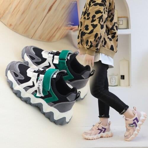 Kid Running Sneakers Autumn Children Sport Shoes Tenis Infantil Boy Basket Footwear Lightweight Breathable Girl Chaussure Enfant