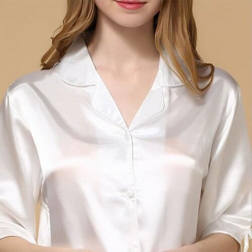 2016 Summer New Women Home Clothing Night Wear Sexy Lace Silk Nightgown Casual Nightdress Sleepwear iT243