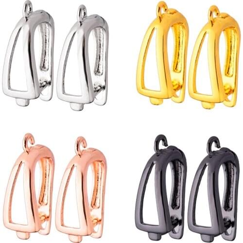 Peixin High Quality 20x13mm Earrings For Women DIY Jewelry Making Supplies Earrings 2020 Fashion Trend Fashionable Hollow Design