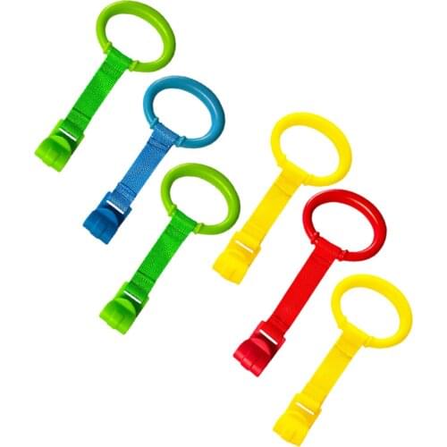 Baby Standing Walker Tool Ring Toddler Walking Belt Strap Harness Safety Walker Assistant Learning Walking Tool Random Color