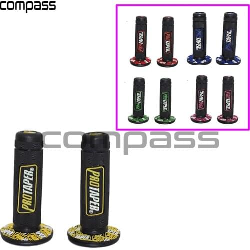 Motorcycle Rubber Handle Motocross Handlebar Grips Pit Bike 7/8" For PRO Protaper KTM CRF EXC YZF Yamaha Honda Suzuki Dirt