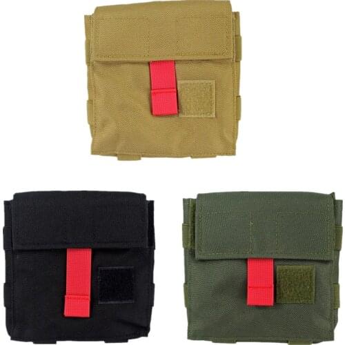 Outdoor Molle Tactical Medical Pouch EDC First Aid Kit Emergency Waist Pack Survival Military Travel Camping Hunting Bag