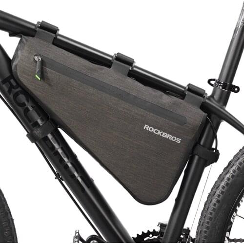 Bicycle Triangle Frame Bag Bike Accessories Saddlebag Top Tube Bag Cycling Handlebar Bag High-capacity Mtb Cycling Pouch