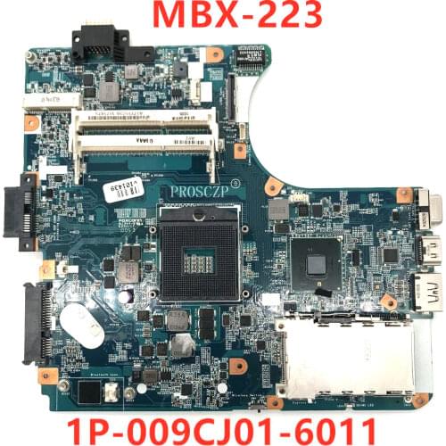 Free shipping For MBX-223 Laptop Motherboard 1P-009CJ01-6011 100% working well