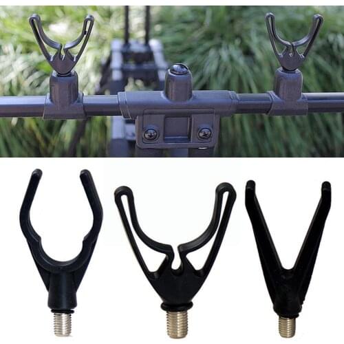 1pcs Steel Fishing Rubber Butt Rod Rest Head Gripper with Outdoors Tackle Holder Rod Fishing Accessories Fishing Magnet Cli O9X0