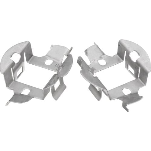 2pcs Car H7 HID Headlight Bulb Holders Adapter Base H7 LED Bulb Socket For VW/Passat B5 For BMW E60 5 Series