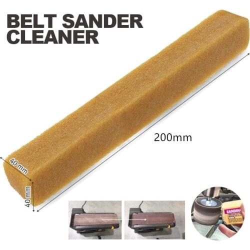 40x40x200mm Abrasive Cleaning Stick Sanding Belt Band Drum Cleaner Sandpaper Cleaning Eraser for Belt Disc Sander Tool