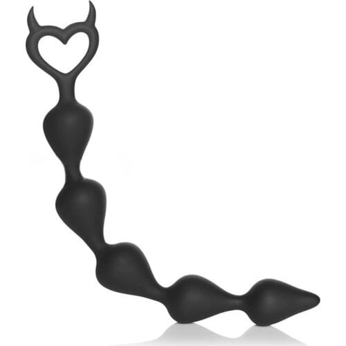 G-Spot Anal Plug Prostate Massage Vaginal Anal Stimulate Pull Beads Adult Products Anal Sex Toys For Men Women Couple Sex Shop