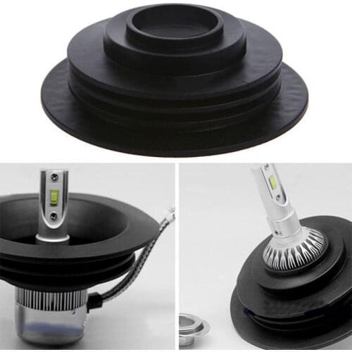 Car LED Headlight Dust Cover Black Rubber Silicone Motorcycle LED Lamp Waterproof Dustproof Cover For H1 H3 H4 H7 H8 H9 H11