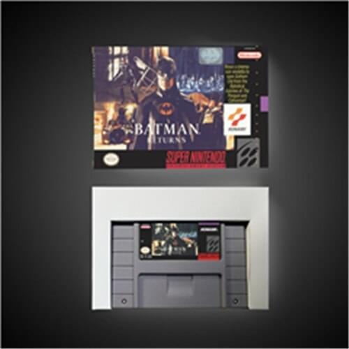 Batmans Game Returns - Action Game Card US Version with Retail Box