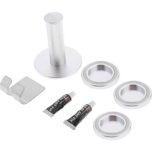 Aluminum Alloy Hair Dryer Storage Holder Stand Organizer For Home Bathroom