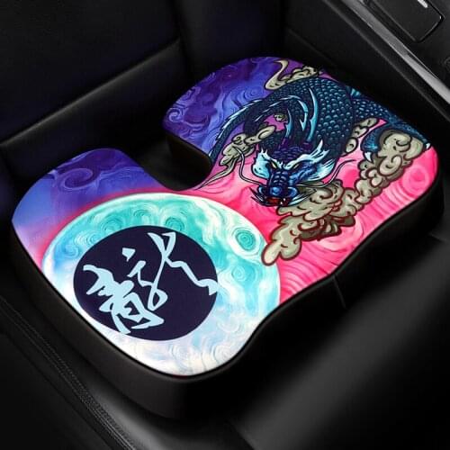 FUZHKAQI Memory Foam Seat Cushion For Back Pain Coccyx Orthopedic Car Office Chair Wheelchair support Tailbone Sciatica Relief