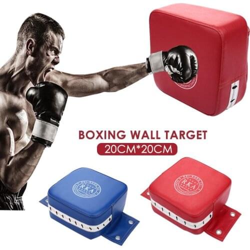 Faux Leather Wall Punching Pad Boxing Punch Target Training Sandbag Sports Dummy Punching Bag Fighter Martial Arts Fitness