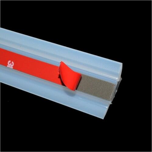 Custom Made Bathroom Water Stop Strip Floor Water Retaining Bar Sills 40x25mm Silicone Adhesive Sealing strip