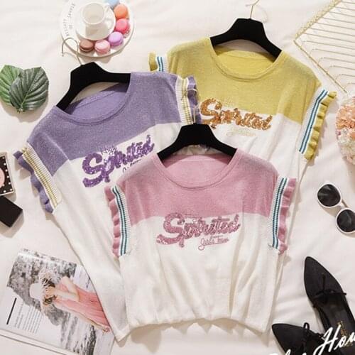 Женские трикотажные футболки Lucky Pocket China At AliExpress