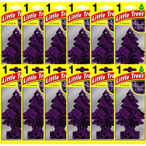 Little Trees Midnight Chic Asma Oto Kokusu 12 Adet