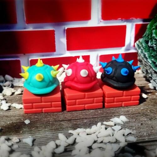 Cartoon Key Cap Mechanical Keyboard Custom Keycaps For Super Mario Turtle Nostalgic Game Keyboard Gift