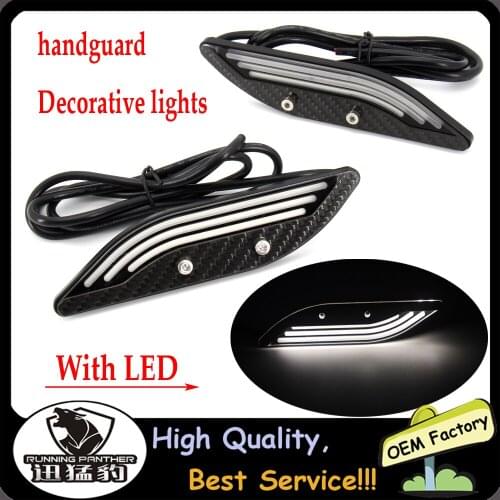 NEW Motorcycle hand guard Decorative lights Knuckle Guard LED Kit For YAMAHA FJ-09 FJ09 MT-09 MT09 TRACER 2014 2015 2016 2017