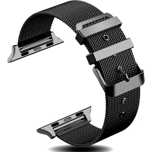 Milanese Watchband for Apple Watch 38mm 42mm Stainless Steel Gold Women Men Replacement Bracelet Band Strap for iWatch 1 2 3 4 5