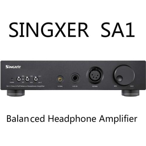 Singxer SA-1 Headphone Amplifier Fully Balanced Discrete Class A Amp/Preamp SA1 Support XLR/6.35mm/4.4mm Multi Interface