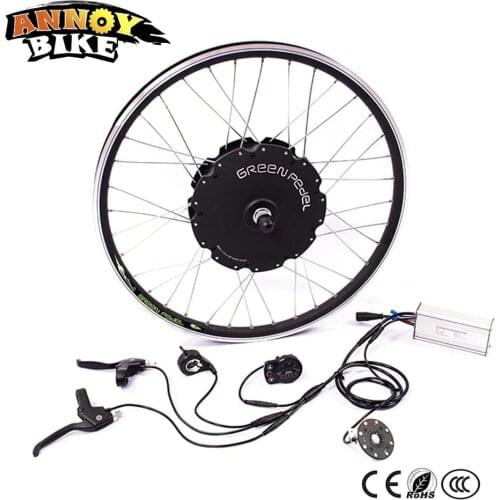 48V 1500W Electric Bicycle Motor Conversion Kits Para Bicicleta 20" 24" 26" 700C Rear / Front Wheel Mountain Bike