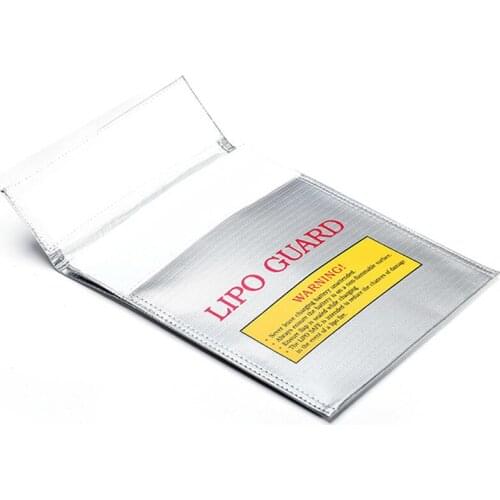 Drone LIPO Battery Safety Bag Explosion-Proof Storage Bag 180X230mm 230X300mm for RC Model Airplane Helicopter FPV Drones DIY