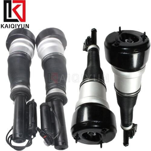 4PCS For Mercedes Benz 2WD W221 2007-2013 S Class CL 2007-2014 Front+Rear Suspension Spring Shock Absorber 2213205513 2213204913