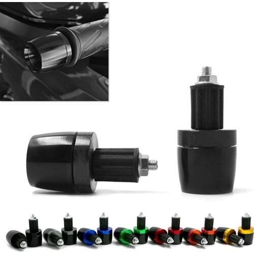 7/8" Motorcycle Universal Handlebar Hand Grips Ends Handle Bar Counterweight Cap Plug Slider For KAWASAKI Z1000 Z 1000 All Years