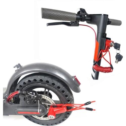 For Xiaomi Pro Electric Scooter Accessories Disc Brake Lock Security Scooter Lock Riding Equipment